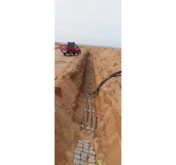العمل في فرد شبكة الكابلات بالمجاورة الأولي حي اب تاون اكتوبر
